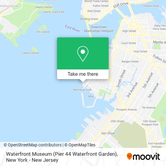 Waterfront Museum (Pier 44 Waterfront Garden) map