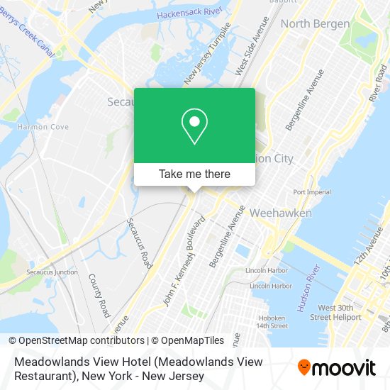 Meadowlands View Hotel (Meadowlands View Restaurant) map