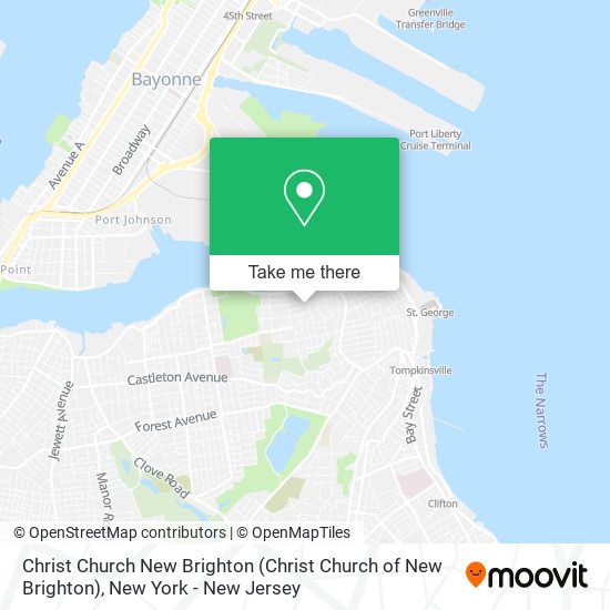 Mapa de Christ Church New Brighton