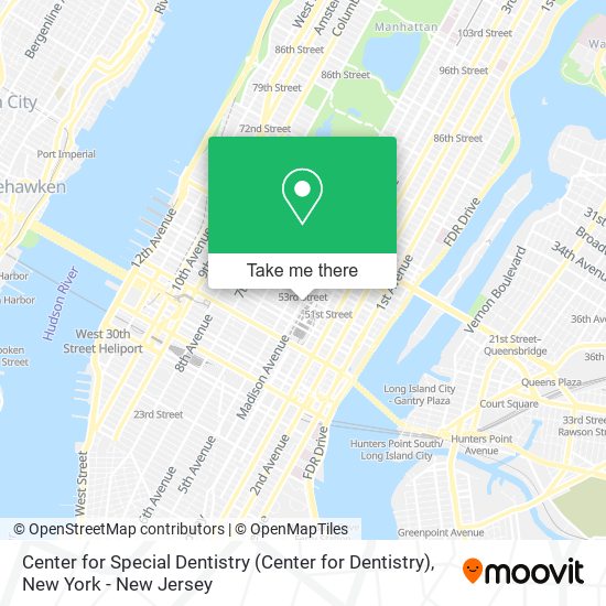 Mapa de Center for Special Dentistry