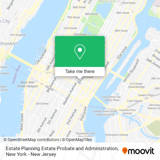 Estate Planning Estate Probate and Administration map