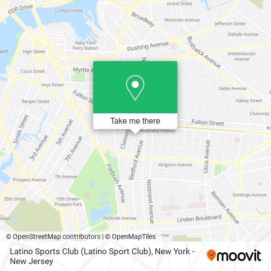Mapa de Latino Sports Club (Latino Sport Club)