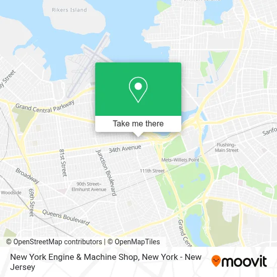 New York Engine & Machine Shop map