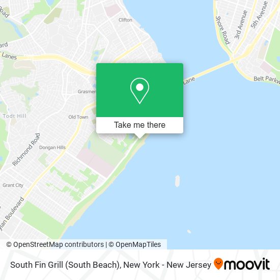 Mapa de South Fin Grill (South Beach)