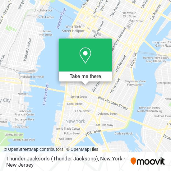 Mapa de Thunder Jackson's (Thunder Jacksons)