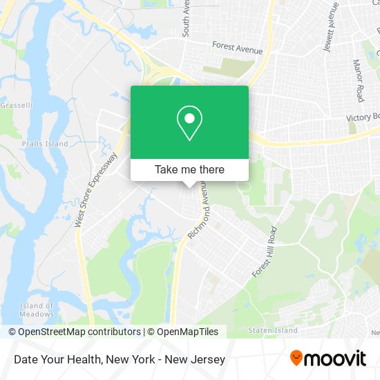 Date Your Health map