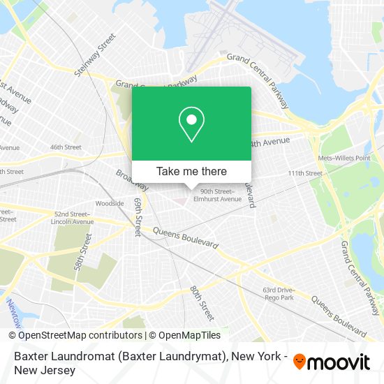 Baxter Laundromat (Baxter Laundrymat) map