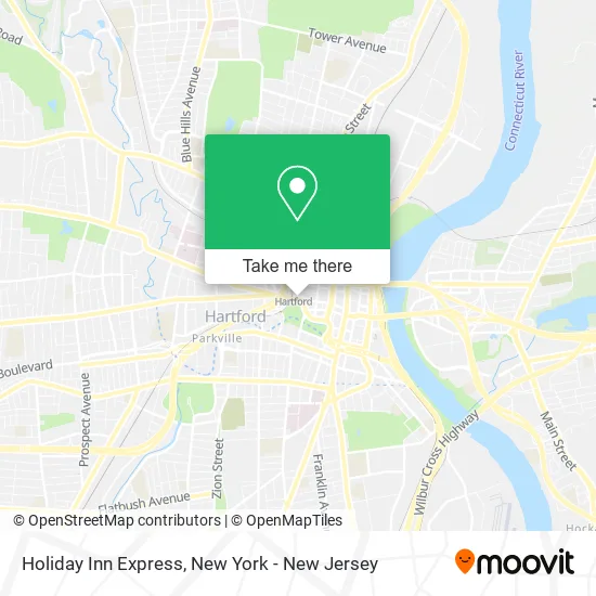 Holiday Inn Express map