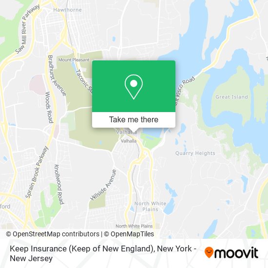 Keep Insurance (Keep of New England) map