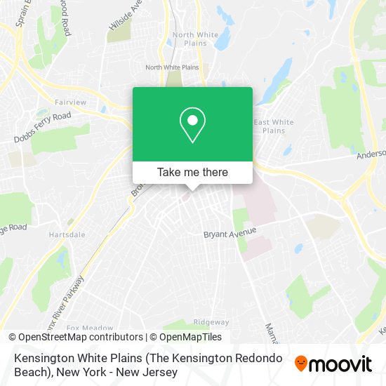 Mapa de Kensington White Plains (The Kensington Redondo Beach)