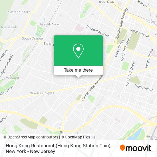 Mapa de Hong Kong Restaurant (Hong Kong Station Chin)