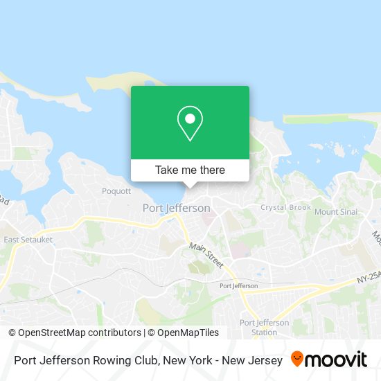 Port Jefferson Rowing Club map