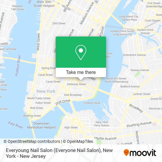 Mapa de Everyoung Nail Salon (Everyone Nail Salon)