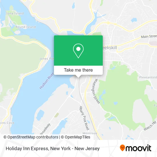 Holiday Inn Express map