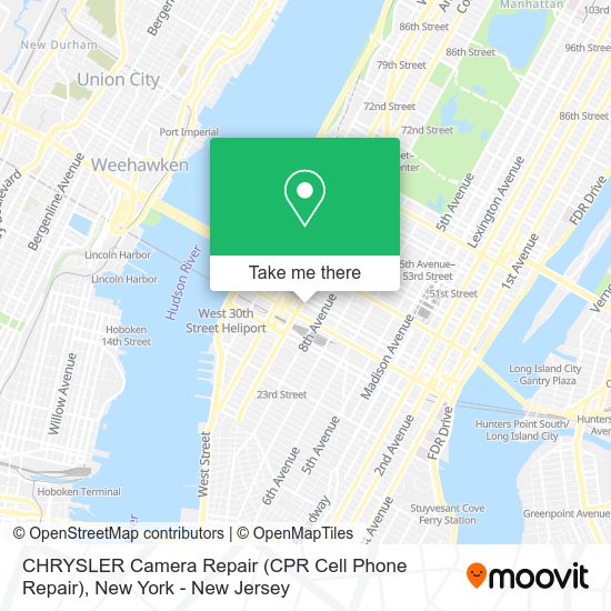 CHRYSLER Camera Repair (CPR Cell Phone Repair) map