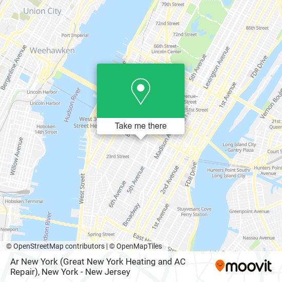 Ar New York (Great New York Heating and AC Repair) map