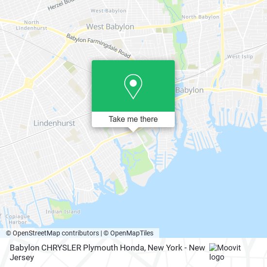 Babylon CHRYSLER Plymouth Honda map