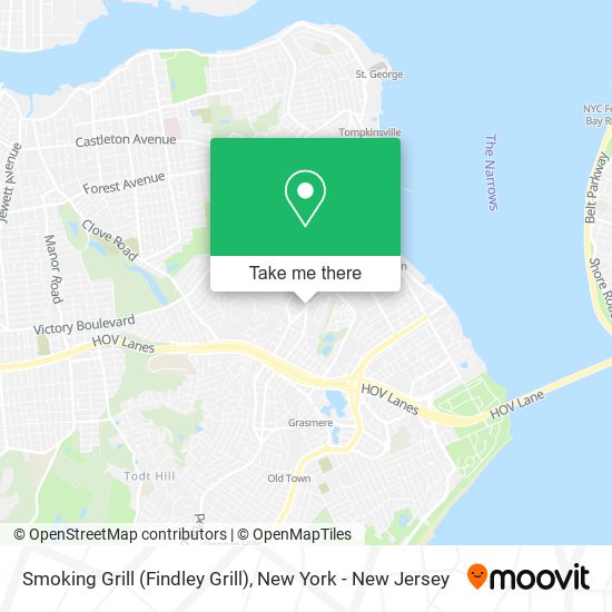 Smoking Grill (Findley Grill) map