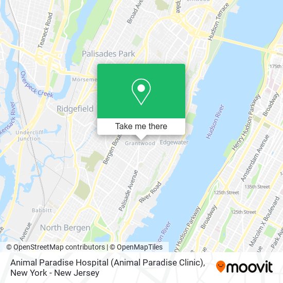 Mapa de Animal Paradise Hospital (Animal Paradise Clinic)