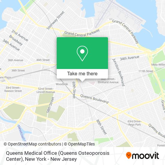 Queens Medical Office (Queens Osteoporosis Center) map