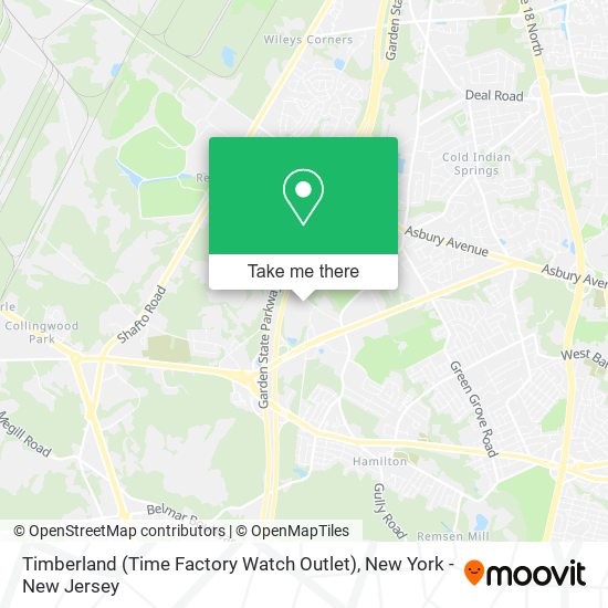 Timberland (Time Factory Watch Outlet) map
