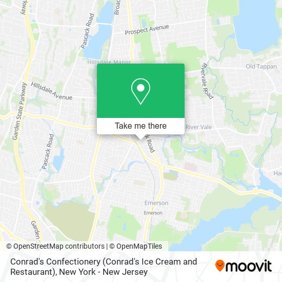Conrad's Confectionery (Conrad's Ice Cream and Restaurant) map