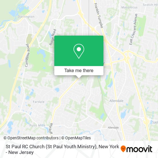 St Paul RC Church (St Paul Youth Ministry) map