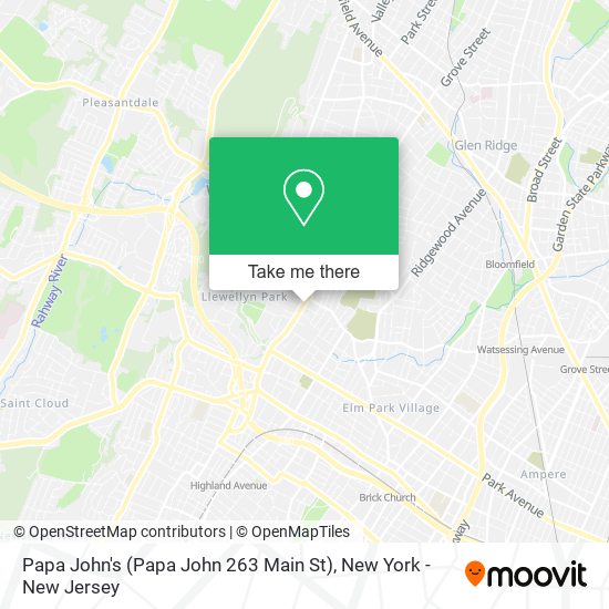 Mapa de Papa John's (Papa John 263 Main St)