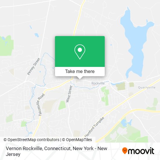 Vernon Rockville, Connecticut map