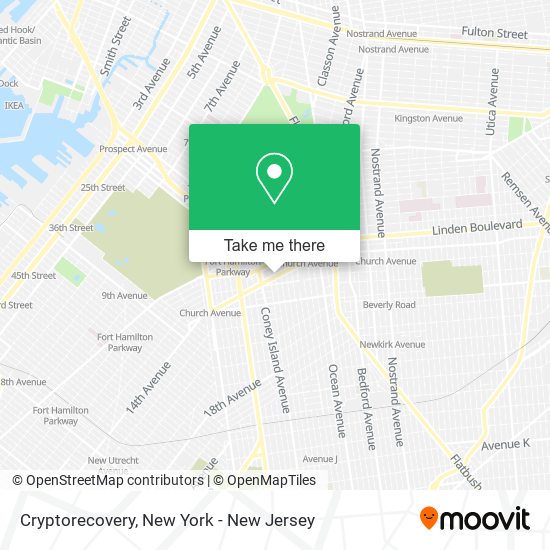 Cryptorecovery map