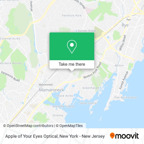 Mapa de Apple of Your Eyes Optical