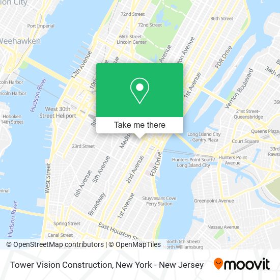 Tower Vision Construction map