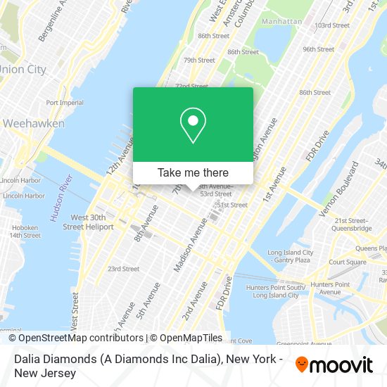 Mapa de Dalia Diamonds (A Diamonds Inc Dalia)