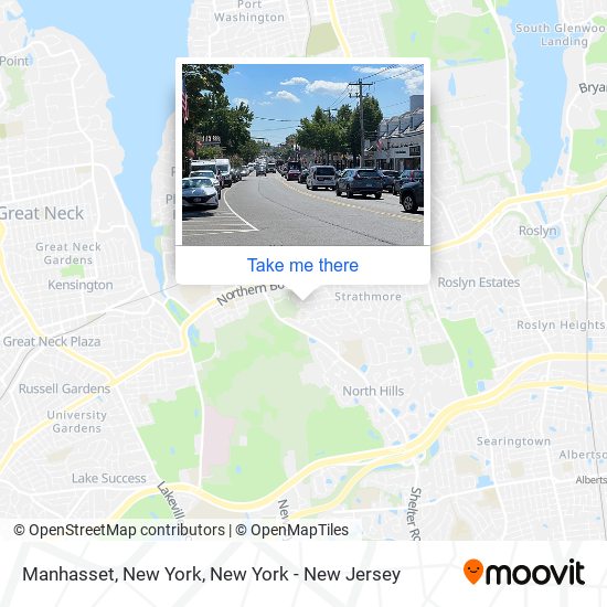 Manhasset, New York map