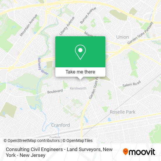 Consulting Civil Engineers - Land Surveyors map