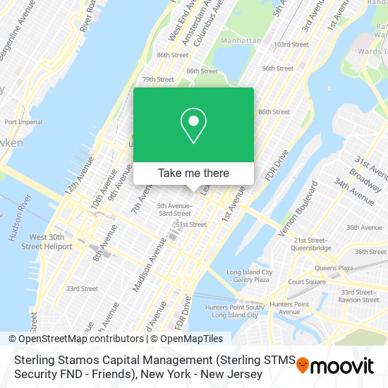 Sterling Stamos Capital Management (Sterling STMS Security FND - Friends) map