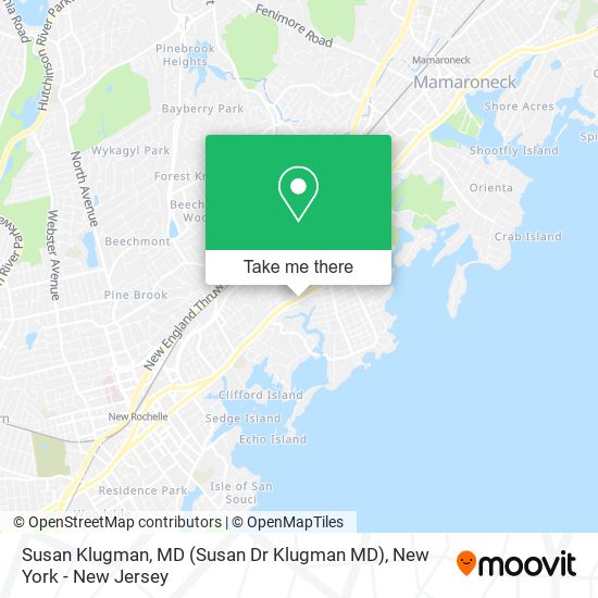 Susan Klugman, MD (Susan Dr Klugman MD) map