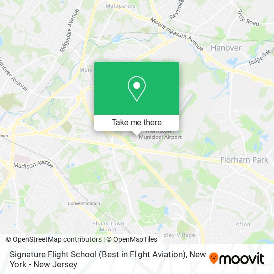 Signature Flight School (Best in Flight Aviation) map