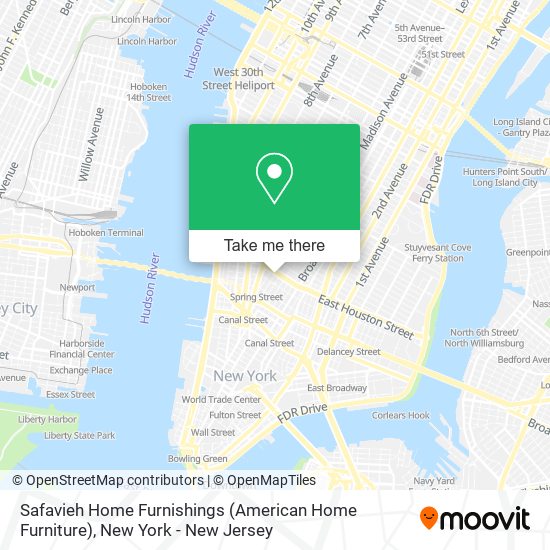 Mapa de Safavieh Home Furnishings (American Home Furniture)