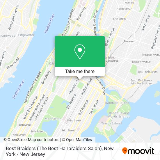 Best Braiders (The Best Hairbraiders Salon) map