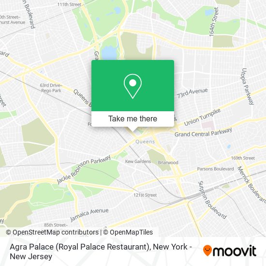 Agra Palace (Royal Palace Restaurant) map