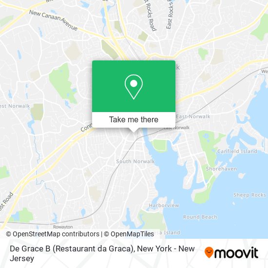 Mapa de De Grace B (Restaurant da Graca)