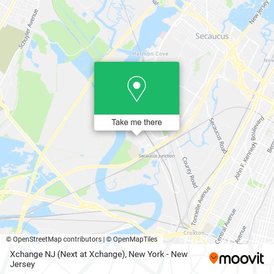 Mapa de Xchange NJ (Next at Xchange)