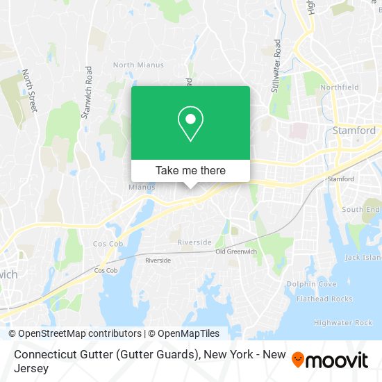 Connecticut Gutter (Gutter Guards) map