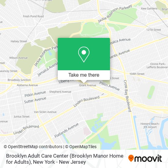 Brooklyn Adult Care Center (Brooklyn Manor Home for Adults) map