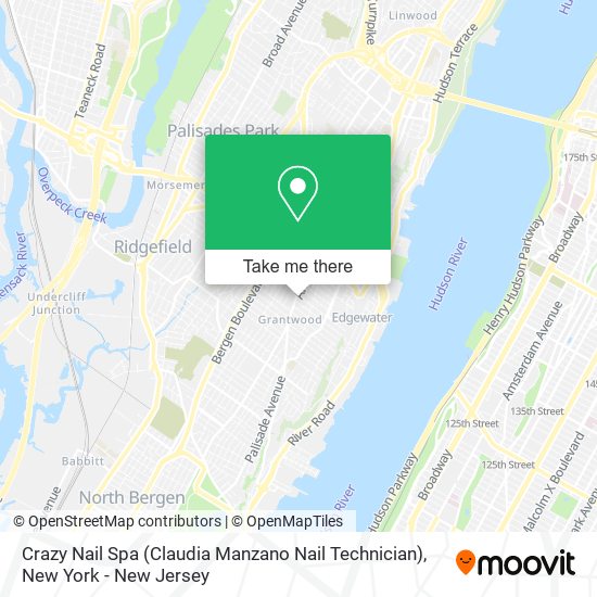 Crazy Nail Spa (Claudia Manzano Nail Technician) map