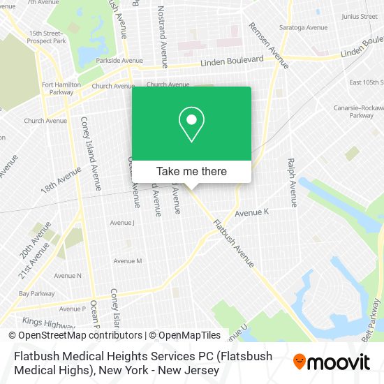 Flatbush Medical Heights Services PC (Flatsbush Medical Highs) map