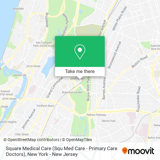 Square Medical Care (Squ Med Care - Primary Care Doctors) map