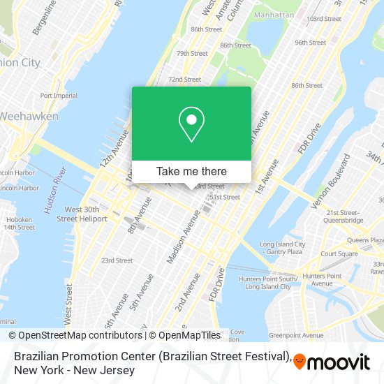 Brazilian Promotion Center (Brazilian Street Festival) map