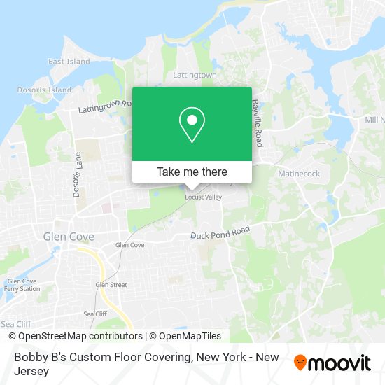 Bobby B's Custom Floor Covering map